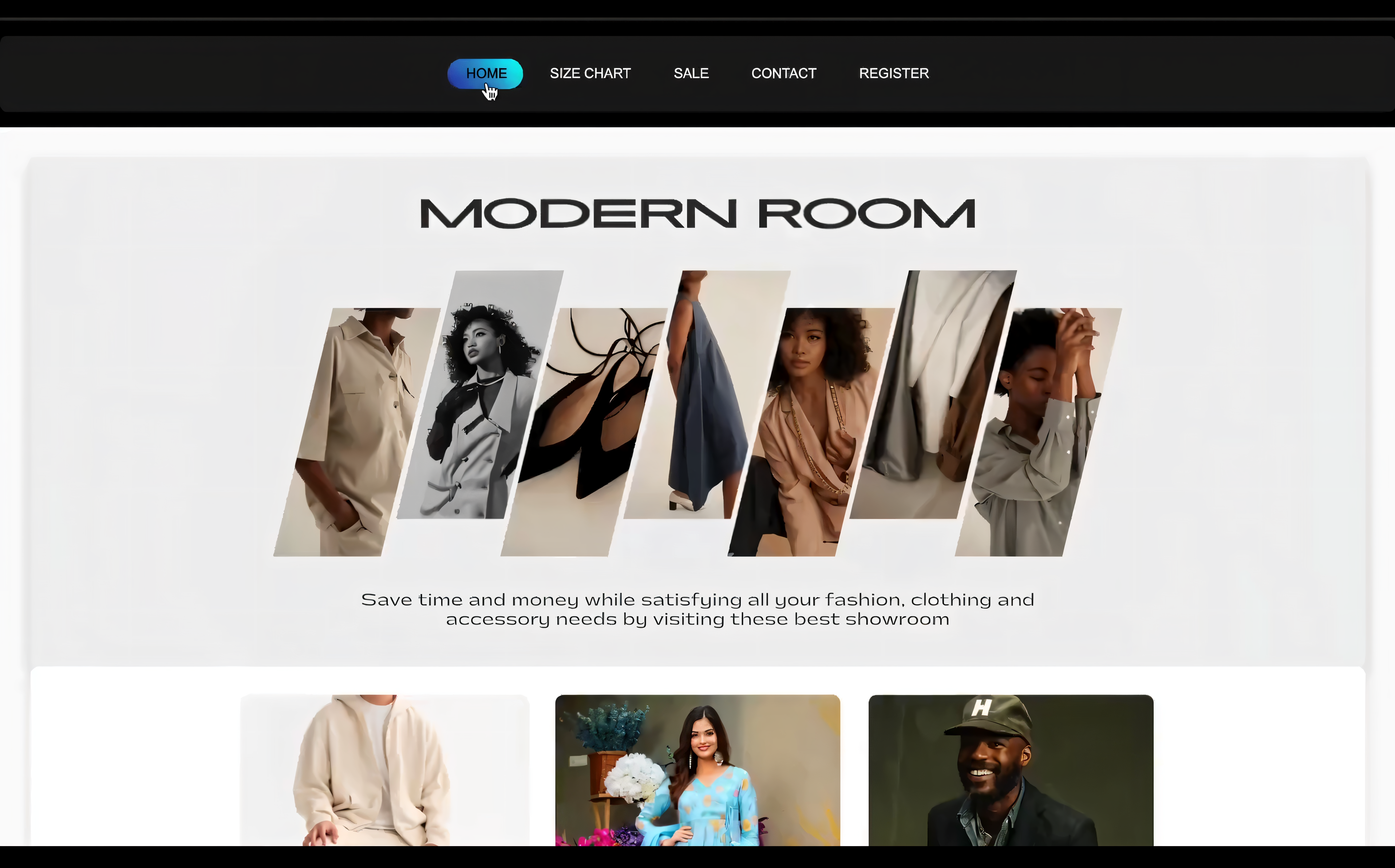 Modern Room Clothing